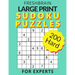 FRESHBRAIN - Large Print Sudoku Puzzles for Experts: Enjoy your 200 Hard puzzles with solutions, one puzzle per page