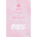 Workout of the Day: Workout of the Day Log for tracking and monitoring your workouts and progress towards your fitness goals.