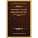 Monografia De La Aguas Sulfo, Selenido Hidricas, Arseniadas, Bicarbonatadas Alcalino-Terreo, Metalicas, De Carratraca (1860)