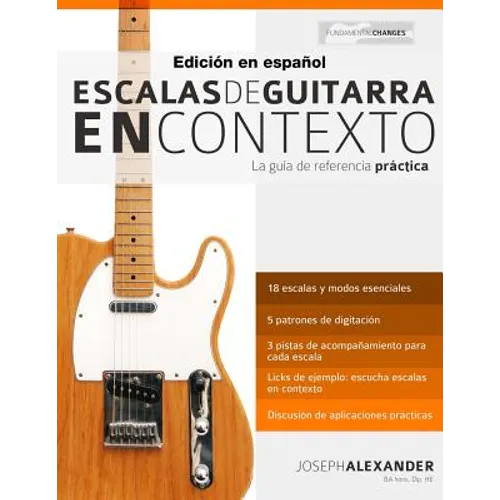 Escalas de guitarra en contexto