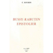 Bussy-Rabutin Epistolier