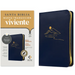 Biblia Compacta Ntv, Letra Gigante de Zíper Con Filament (Sentipiel, Azul, Índice, Letra Roja)