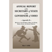 Annual Report of the Secretary of State to the Governor of Ohio, Appendix B: Return of the Number of Deaf and Dumb, Blind, Insane and Idiotic Persons,