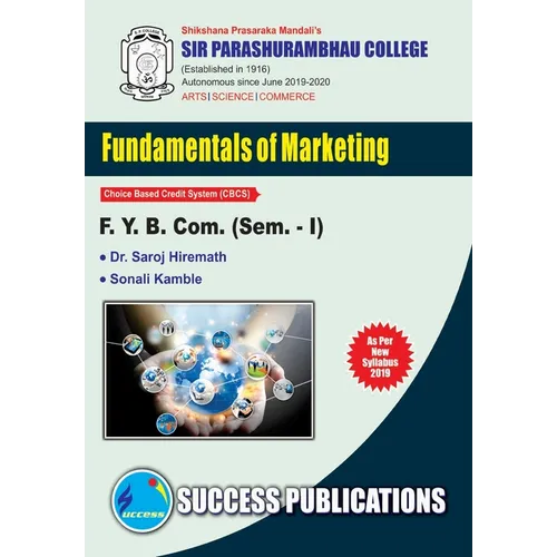 Marketing & Salesmanship (Fundamental of Marketing)(F.Y.B.Com, S.P. College, Sem.-I)