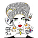 Lora Reina's Alphabet of Hair Styles Coloring Book