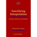 Sanctifying Interpretation: Vocation, Holiness, and Scripture