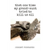 that one time my grand-aunt tried to kill us all & some such tales