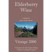 Elderberry Wine: Vintage 2000