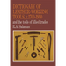 Dictionary of Leather-Working Tools, c.1700-1950 and the Tools of Allied Trades