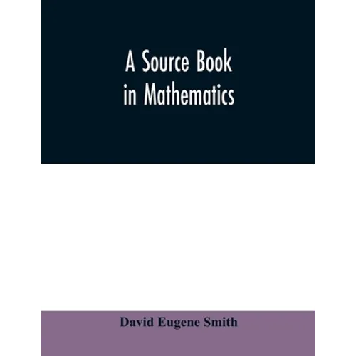 A source book in mathematics