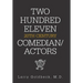 Two Hundred Eleven 20Th Century Comedian / Actors