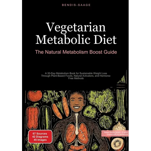 Vegetarian Metabolic Diet: The Natural Metabolism Boost Guide: A 30-Day Metabolism Book for Sustainable Weight Loss Through Plant-Based Foods, Natural