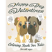 Valentine's Day Coloring Book for Kids: Lovely animals coloring books