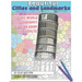 Beautiful Cities and Landmarks Color By Number - Mosaic World Geography Coloring Book for Adults