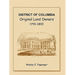 District of Columbia Original Land Owners, 1791-1800