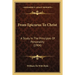 From Epicurus To Christ: A Study In The Principles Of Personality (1904)