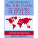 Large Print Learn Indonesian with Word Search Puzzles: Learn Indonesian Language Vocabulary with Challenging Easy to Read Word Find Puzzles