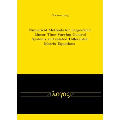 Numerical Methods for Large-Scale Linear Time-Varying Control Systems and Related Differential Matrix Equations