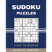 Sudoku Puzzles Easy to Medium: Large Print Sudoku Puzzle with Solutions