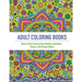 Adult Coloring Book: An Adult Coloring Book Featuring 40 Beautifully Detailed Mandalas and Inspired Flowers, Butterfly, and Paisley Pattern