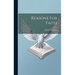 Reasons For Faith