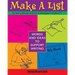Make A List: Words & Ideas To Support Writing