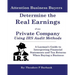 Determine the Real Earnings of any Private Company Using IRS Audit Methods!: A Layman's Guide to Interpreting Financial Statements and Tax Returns Whe