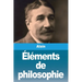 Éléments de philosophie
