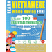 Learn Vietnamese While Having Fun! - Advanced: Intermediate to Practiced - Study 100 Essential Thematics with Word Search Puzzles - Vol.1