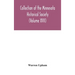 Collection Of The Minnesota Historical Society (Volume XVII); Minnesota Geographic Names Their Origin And Historic Significance