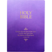 KJV Holy Bible, Delight Yourself in the Lord Life Verse Edition, Large Print, Royal Purple Ultrasoft: (Red Letter)
