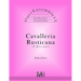 OperEnsemble12, Cavalleria Rusticana (P.Mascagni): Reduced Score