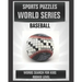 Sports Puzzles World Series: Baseball: Baseball Activity Book for Kids: Word Search for Smart Children