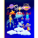 Space Coloring Activity Book
