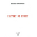 L' Apport de Proust