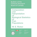 Computation and Interpretation of Biological Statistics of Fish Populations