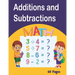 Additions and Subtractions: Mathematics workbook, 60 pages of games Learn Math while having fun from 4 years old, lower exercise, higher, fully co