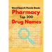 Professor Wordy's Word Search Puzzle Book: Pharmacy Top 200 Drug Names