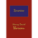 Thoreau's Excursions with a Biographical 'Sketch' by Ralph Waldo Emerson (Hard Cover with Dust Jacket)