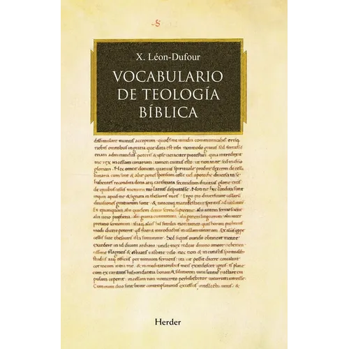 Vocabulario de Teologia Biblica