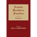 Notable Southern Families. Volume IV