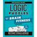Logic Puzzles Book for Brain Fitness: 90-Day Challenge to Sharpen the Mind and Strengthen Cognitive Skills Enlarged Print, Easy to Hard!