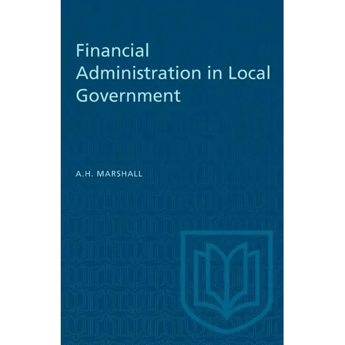 Financial Administration in Local Government