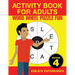 Activity Book for Adults - Word Wheel Puzzle Fun Edition 4