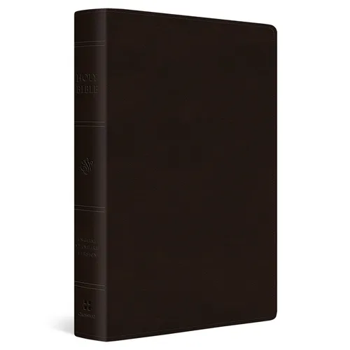 ESV Giant Print Thinline Bible, Red Letter (Trutone, Deep Brown)