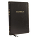 KJV, Thinline Bible, Large Print, Imitation Leather, Black, Indexed, Red Letter Edition