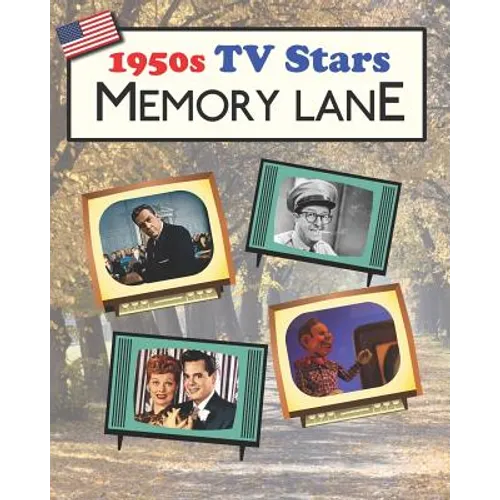 1950s TV Stars Memory Lane: Large print (US Edition) picture book for dementia patients