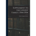 Supplement to the Livezey Family, 1944-1954