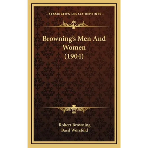 Browning's Men And Women (1904)