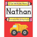 I Can Write My Name: Nathan: Personalized Name Writing Book
